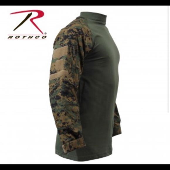 Long Sleeve Camouflage Shirt - Picture 3 of 14